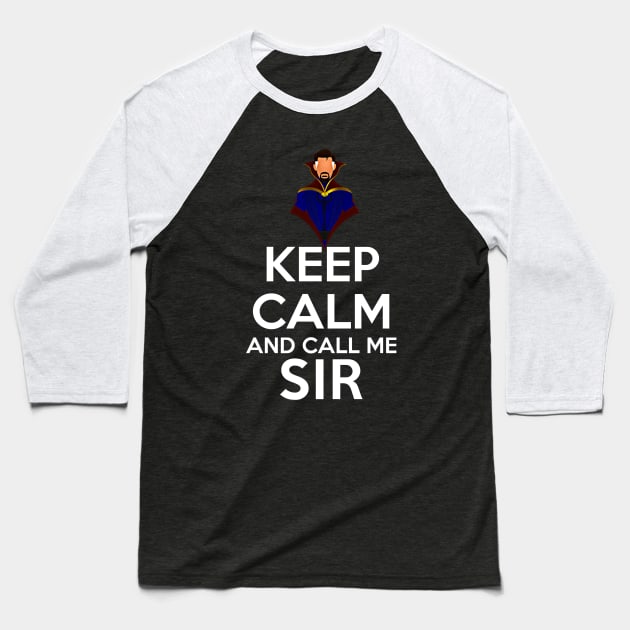 Dr. Sir Baseball T-Shirt by Thisepisodeisabout